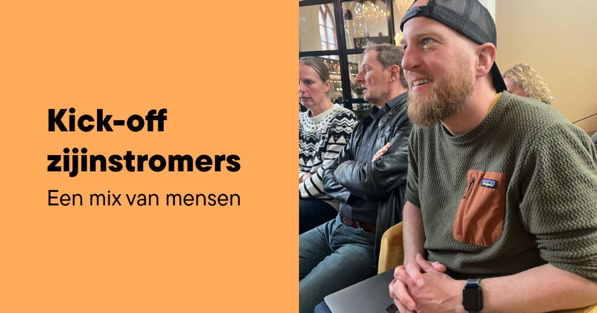 Kick-off zijinstromers: een mix van mensen › GZA